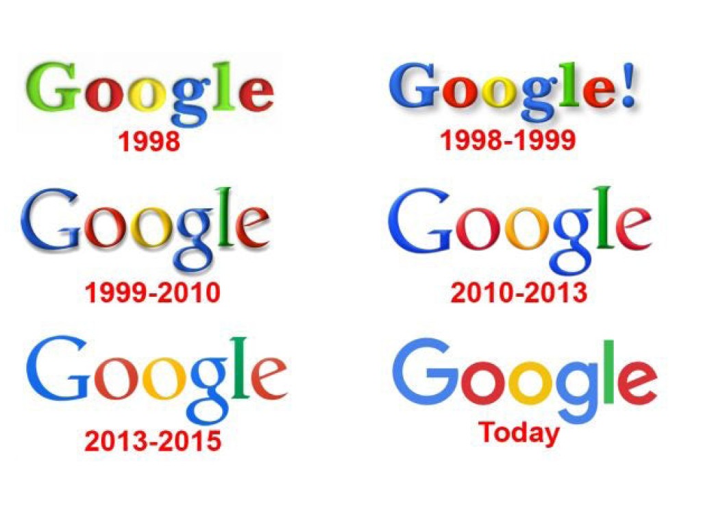 google logos