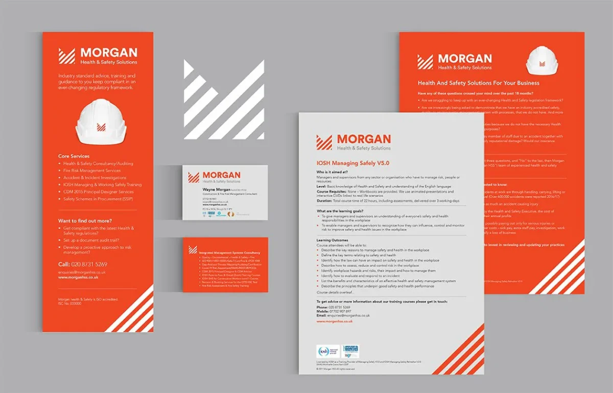 morgan-health-and-safety-marketing-collateral